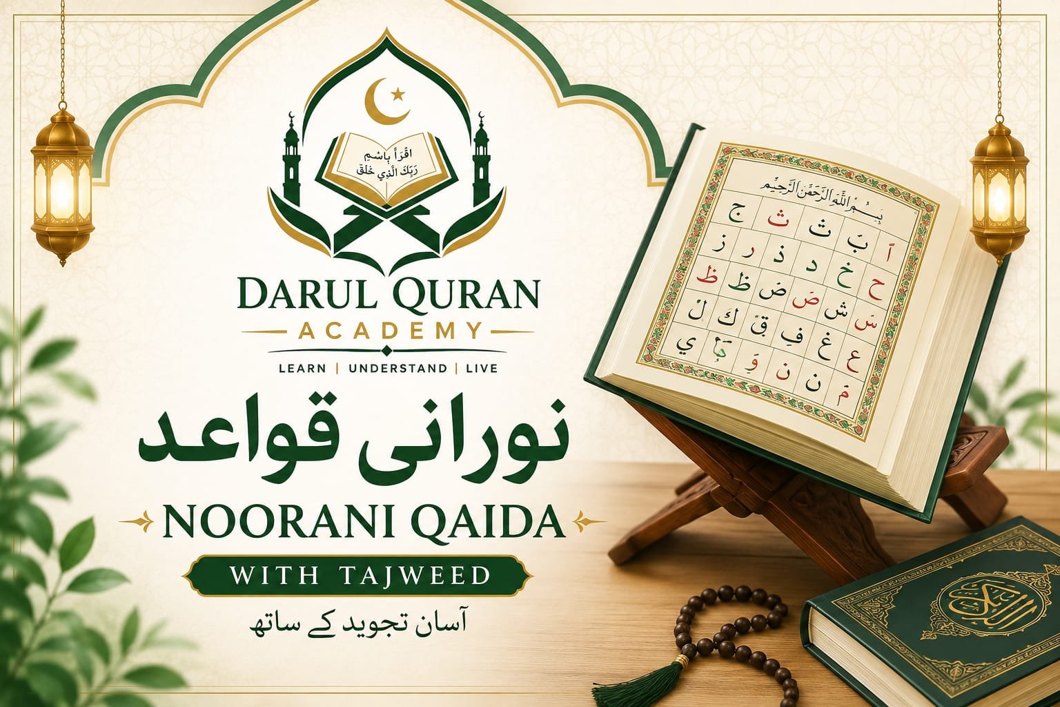 Noorani Qaida with Tajweed